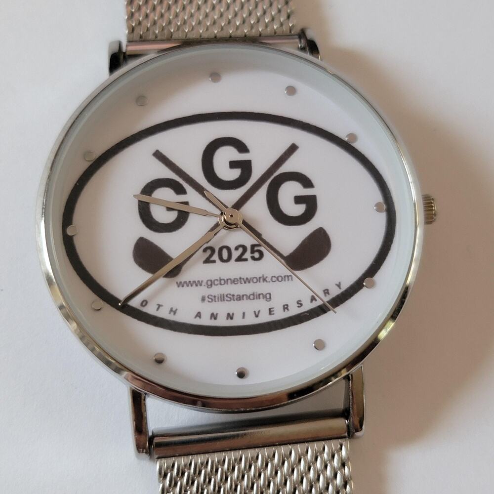 Soulfeel Silver Mesh Necklace Watch GGG 2025 Logo White Dial Jewelry Gift Mens